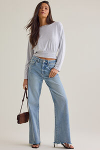 Dana Boatneck Tie Back Top - Altar'd State