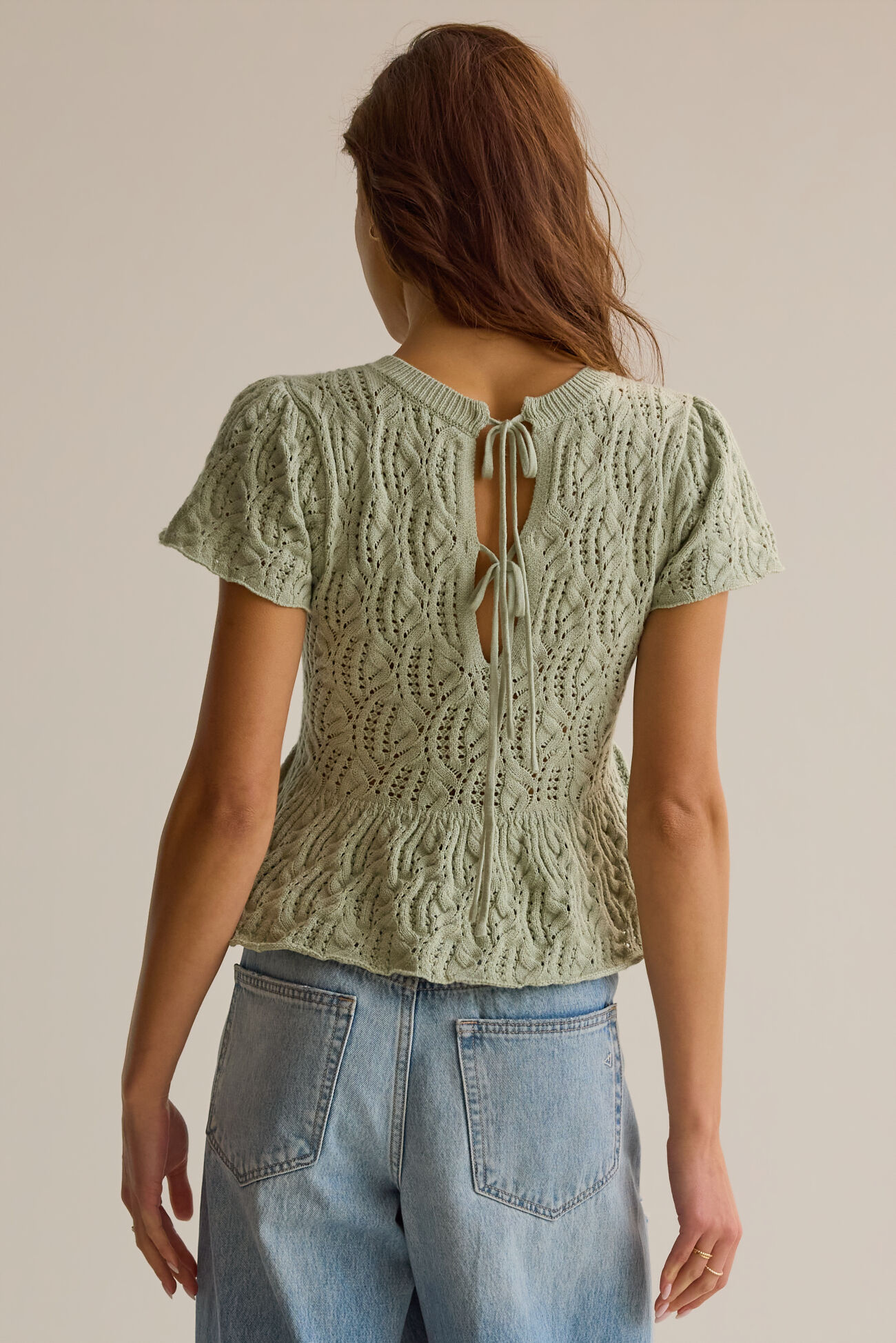 Lexie Pointelle Top