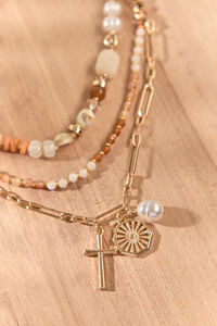 Sienna Layered Necklace Detail 2 - Altar'd State
