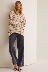 Lisa Striped Knit Sweater - Altar'd State