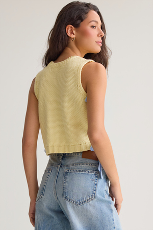 Charlie Side Tie Sweater Tank - Altar'd State - 
