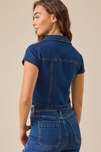 Sadie Denim Top Detail 5 - Altar'd State