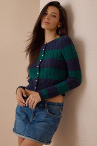 Norah Pearl Cable Knit Sweater Detail 3 - Altar'd State