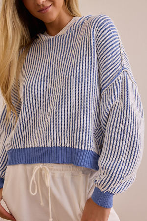 Cozy Ribbed Haven Hoodie - Altar'd State - 