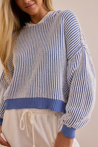 Cozy Ribbed Haven Hoodie Detail 2 - Altar'd State