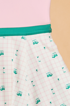 Caddie Plaid Dress - Altar'd State - 