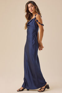 Scarlett Satin Maxi Dress Detail 4 - Altar'd State