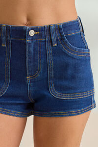 Susannah Denim Shorts Detail 3 - Altar'd State