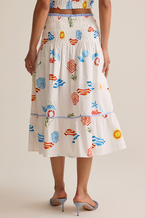 Summer Smocked Skirt - Altar'd State - 