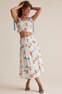 Summer Smocked Skirt - Altar'd State