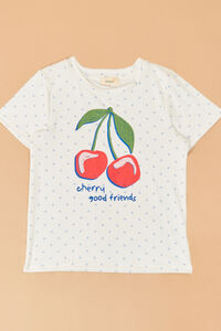 Cherry Good Friends Tee Detail 2 - Altar'd State