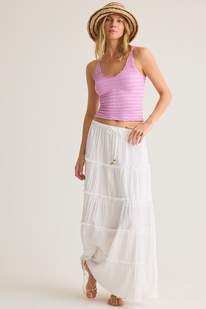 Gillian Tiered Maxi Skirt - Altar'd State - 
