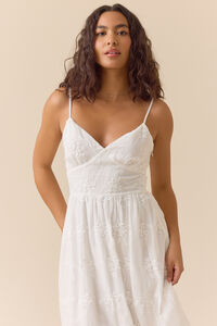 Calianna Embroidered Midi Dress Detail 2 - Altar'd State