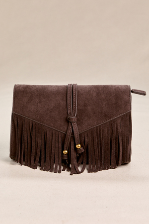 Lainey Fringe Mini Crossbody - Altar'd State
