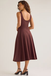 Annaliese Basque Waist Maxi Dress Detail 4 - Altar'd State