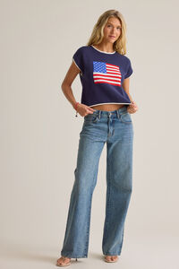 Isabelle Patriotic Pull Over - Altar'd State