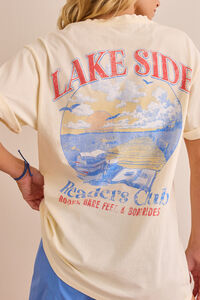 Lake Side Readers Oversized Graphic Tee - Altar'd State