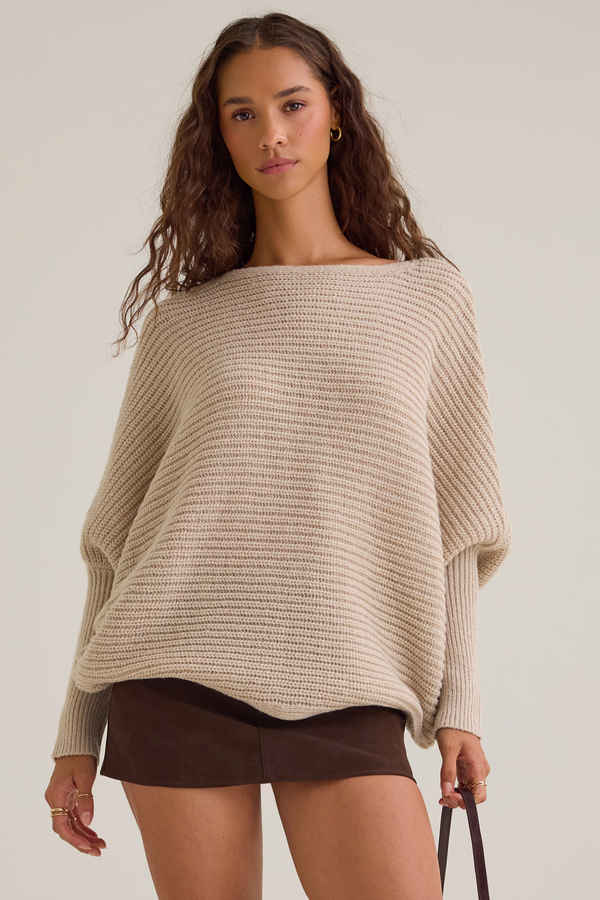 Amaia Ribbed Sweater Detail 3 - Altar'd State