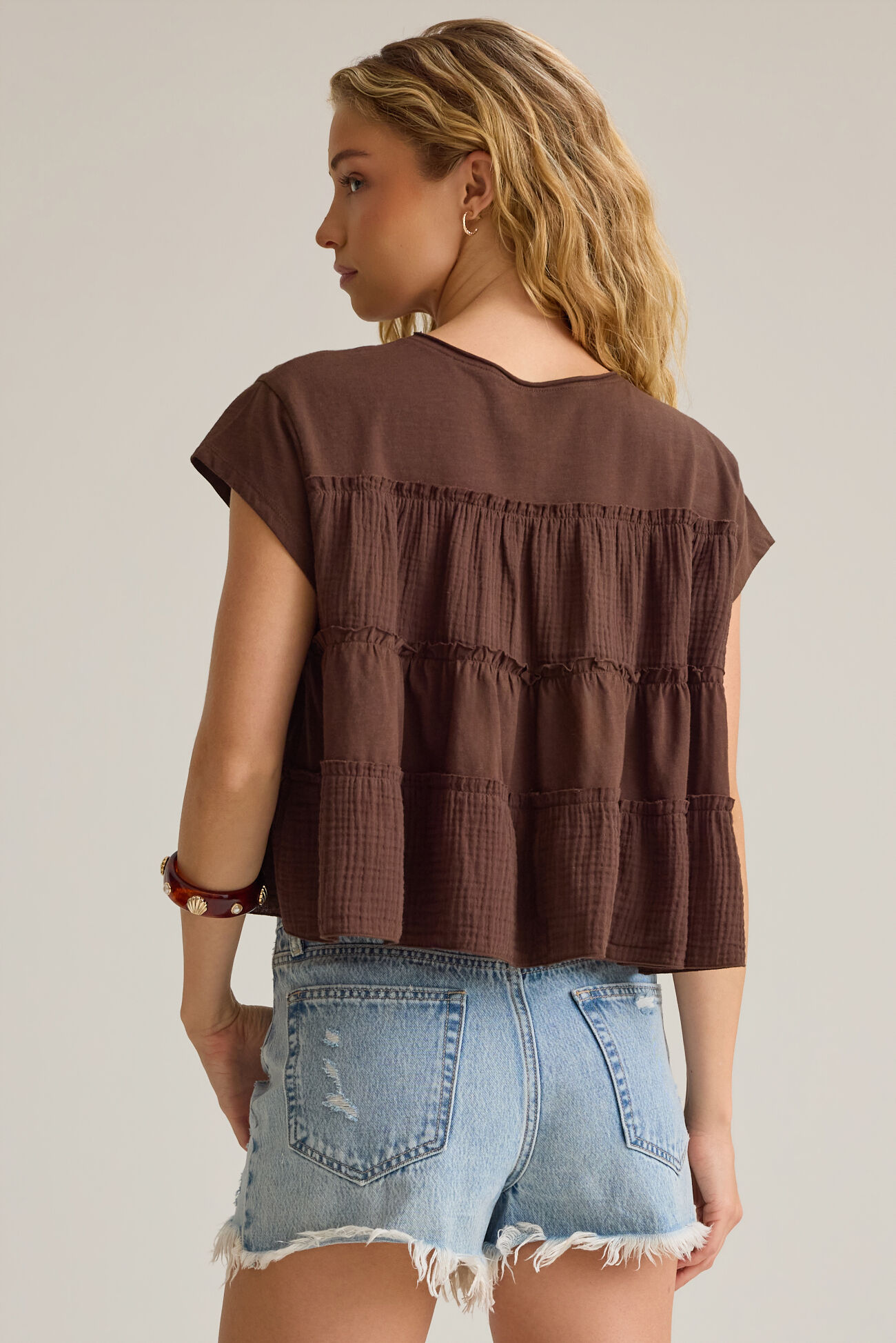 Felicity Tiered Babydoll Top