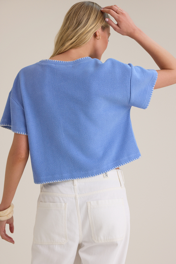 Makenzie Ribbed Whipstitch Top Detail 4 - Altar'd State