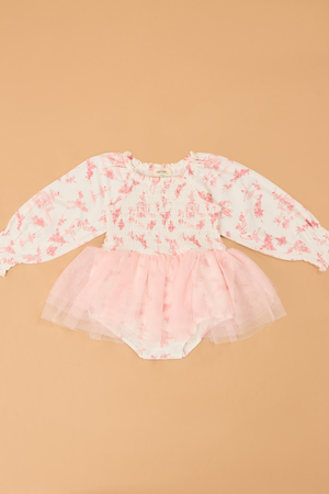 Angelica Smocked Ballerina Bubble - Altar'd State