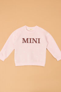 Penelope Polka Dot Mini Sweatshirt Detail 4 - Altar'd State