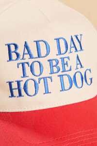 Bad Day to be a Hot Dog Trucker Hat Detail 3 - Altar'd State