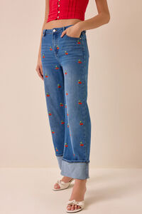 Bella Embroidered Jeans Detail 2 - Altar'd State