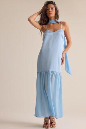 Alessa Scarf Maxi Dress - Altar'd State - 