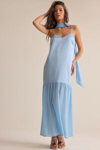 Alessa Scarf Maxi Dress Detail 2 - Altar'd State