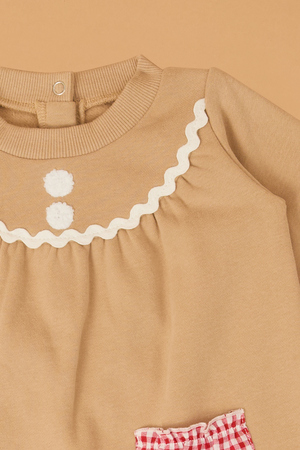 Gingerbread Girl Dress & Headband - Altar'd State - 