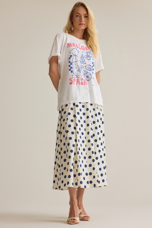 Mallorca Spain Oversized Tee - Altar'd State