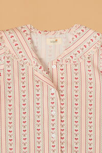 Candy Cane Cuteness Pajama Set Detail 3 - Altar'd State
