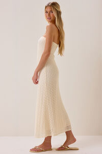 Clare Strapless Midi Dress Detail 3 - Altar'd State