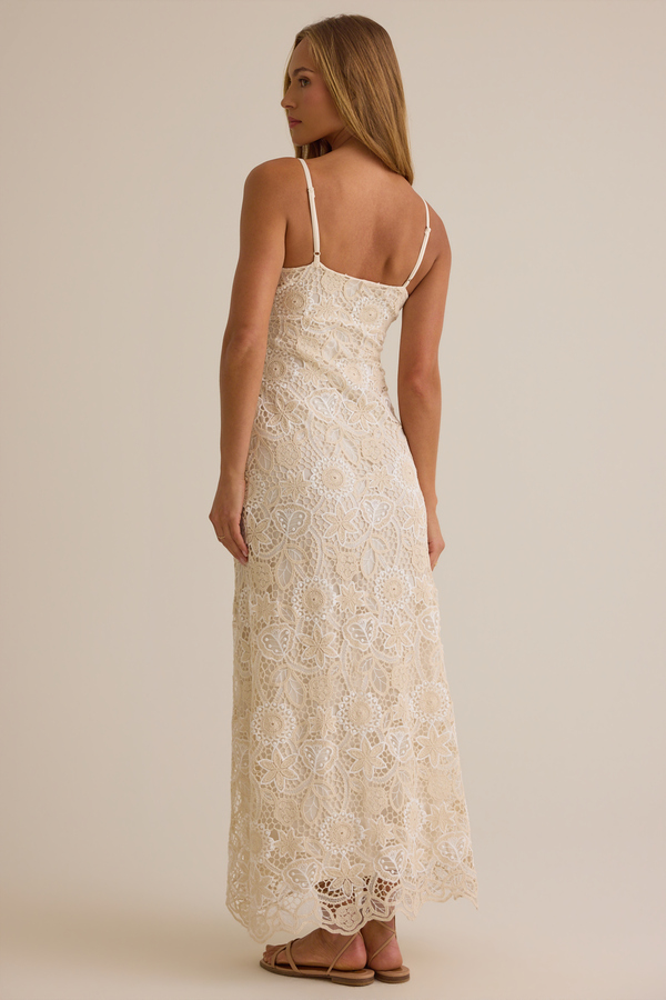 Millie Crochet Maxi Dress Detail 5 - Altar'd State