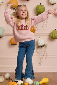 Hazel Harvest Flower Knit Sweater - Altar'd State