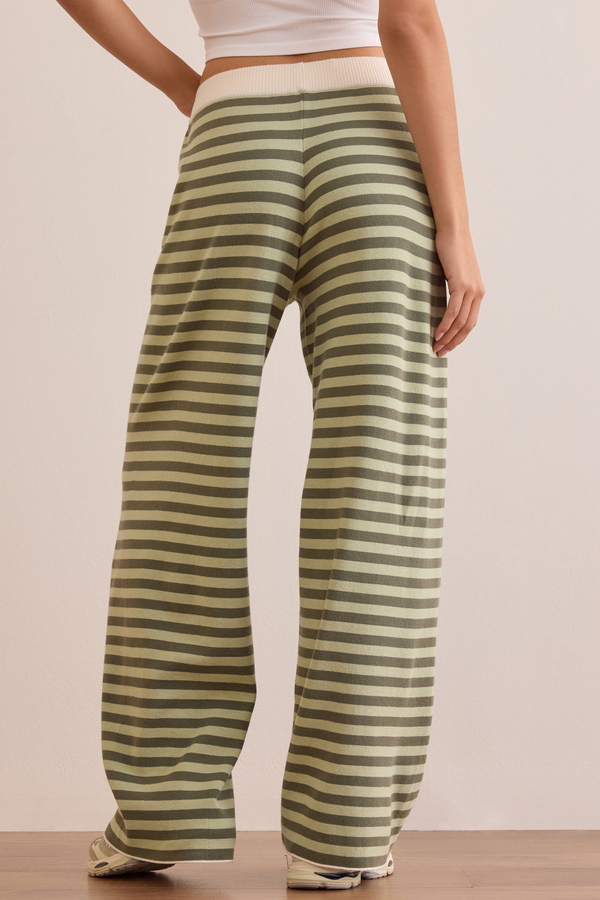 Flow Stripe Wide Leg Pant Detail 6 - Altar'd State