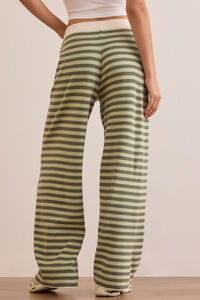 Flow Stripe Wide Leg Pant Detail 6 - Altar'd State