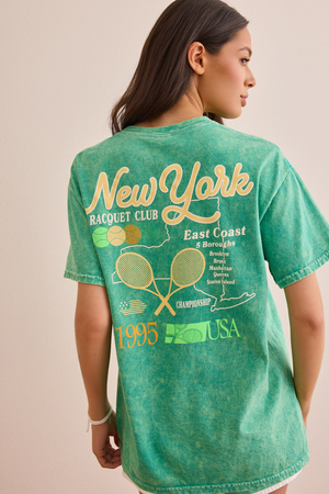 Racquet Club Graphic Tee - Altar'd State - 