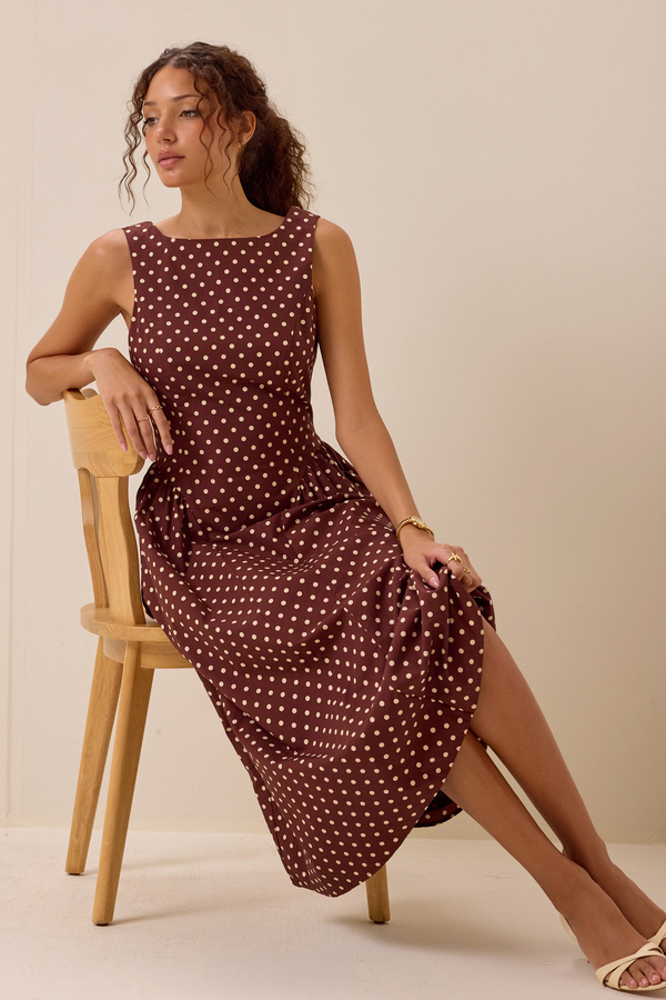 Cosette Square Neck Maxi Dress Detail 3 - Altar'd State