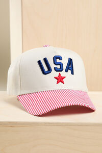 USA Striped Trucker Hat - Altar'd State