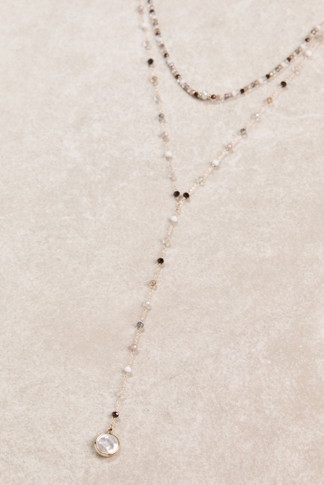 Sophie Glass Bead Necklace
