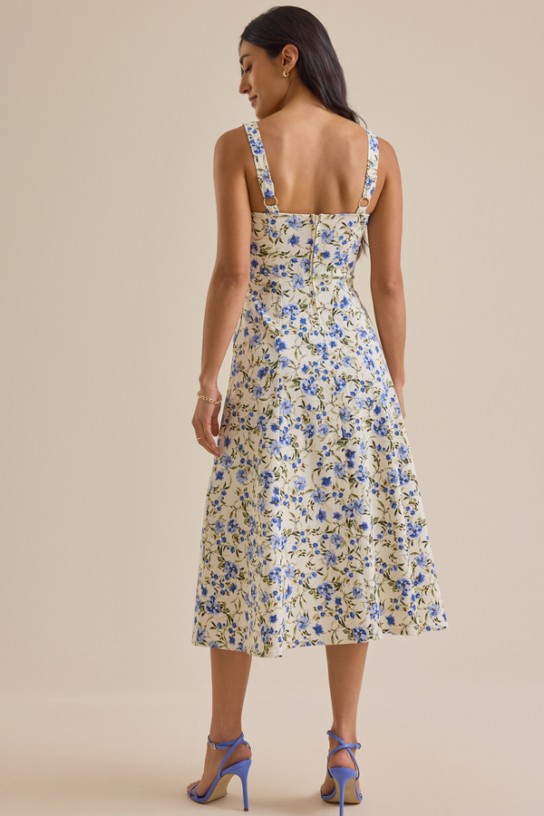 Jeane Midi Dress Detail 5 - Altar'd State
