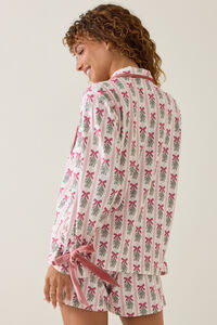 Mistletoe Magic Mama Pajama Set Detail 7 - Altar'd State