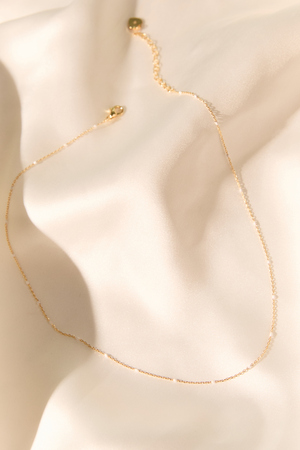 Kenzie Ivory Dot Necklace - Altar'd State - 