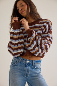 Abbie Knit Sweater Detail 5 - Altar'd State
