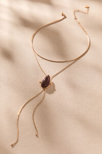 Lariat Teardrop Necklace - Altar'd State