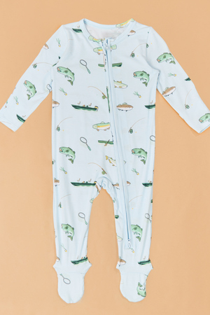 Gone Fishing Footie - Altar'd State - 
