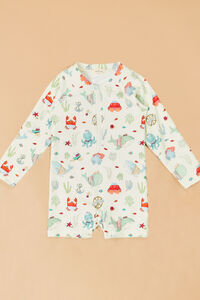 Sailor Sea Romper Swimsuit Detail 2 - Altar'd State
