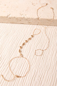 Shell Gold Hand Chain Detail 2 - Altar'd State